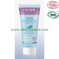 Crema de ducha nutritiva Bio Loto Blanco CATTIER